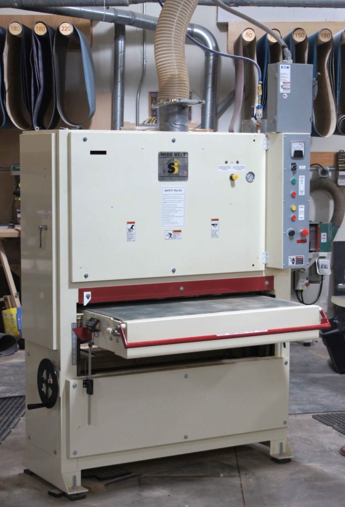 Small Business Owner Finds Value in our American Made Wide Belt Sander